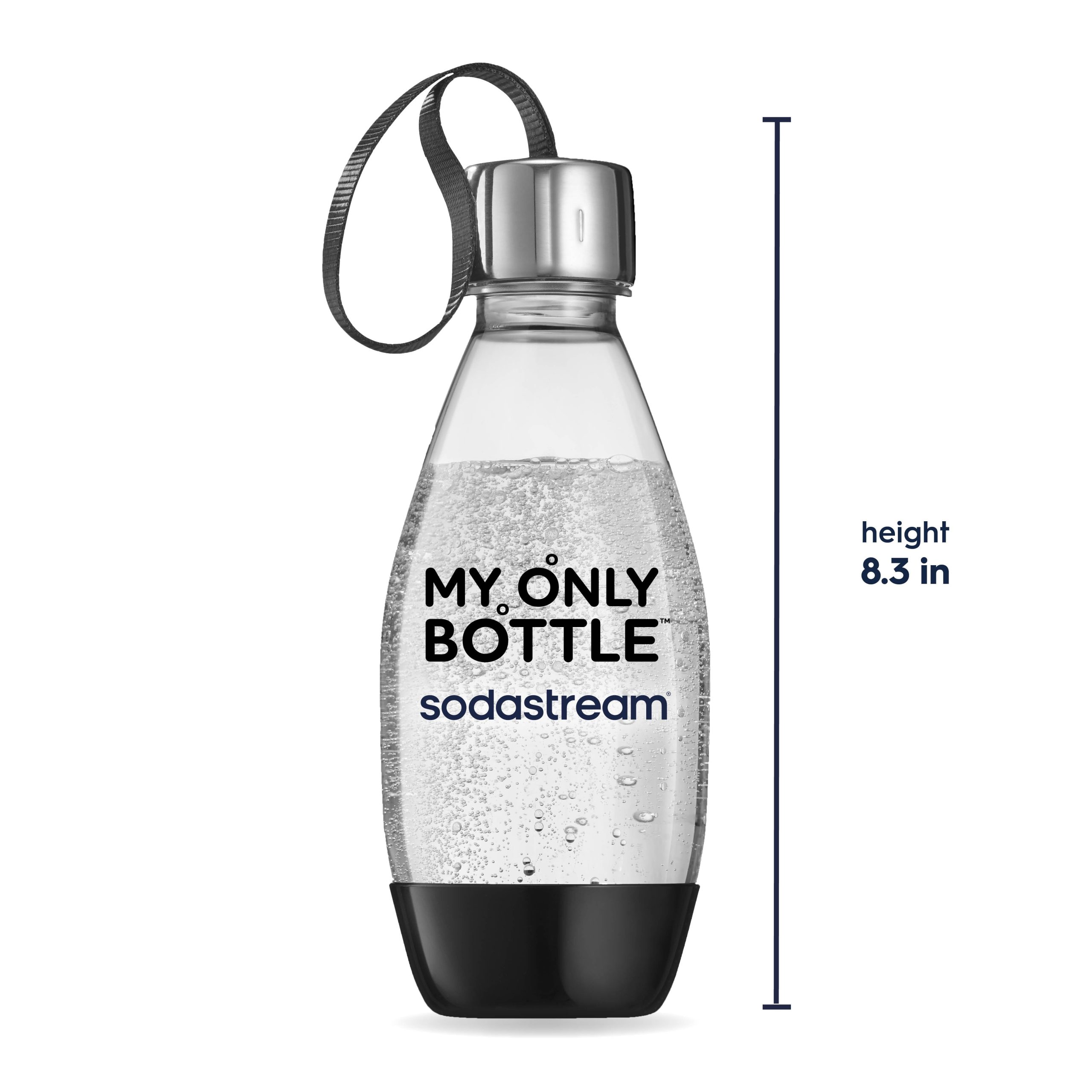 Sodastream My Only Bottle Loop Cap Black 16.9 oz - Image 2